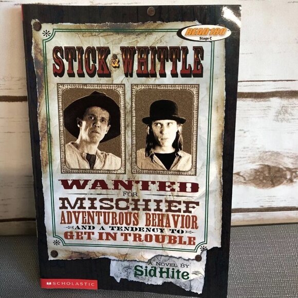 Stick and Whittle Wanted For Mischief Adventurous Behavior by Sid Hit Paperback - Picture 1 of 5